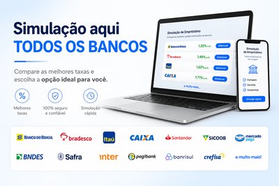 Simule aqui em todos os bancos