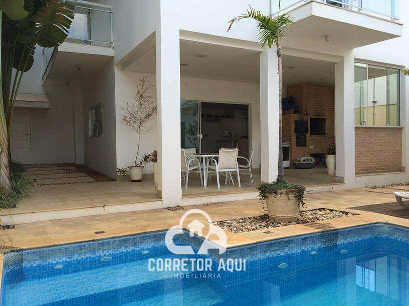 Casa alto padrão em condomínio fechado em Americana SP, 3 suítes, piscina, área gourmet completa e segurança 24h - Corretor Aqui Imobiliária