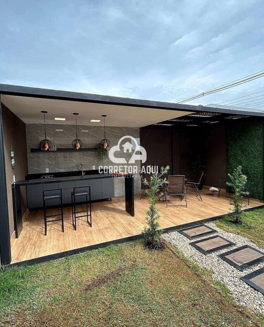 Casa com quintal em condominio fechado em Santa barbara doeste - Corretor Aqui Imobiliária